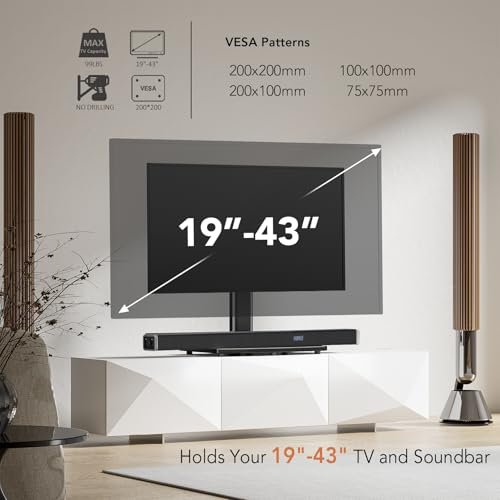 Universal Swivel TV Stand Hemudu Review Height Adjustable Heavy Duty Base Universal Swivel TV Stand Hemudu Review Height Adjustable Heavy Duty Base