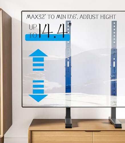 Universal TV Stand AX WABER Review Height Adjustable Tabletop Mount for 24 to 77 Inch TVs Universal TV Stand AX WABER Review Height Adjustable Tabletop Mount for 24 to 77 Inch TVs