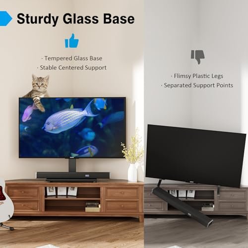 Universal TV Stand Hemudu Review Height Adjustable Tabletop Mount for 27-60 Inch TVs Universal TV Stand Hemudu Review Height Adjustable Tabletop Mount for 27-60 Inch TVs