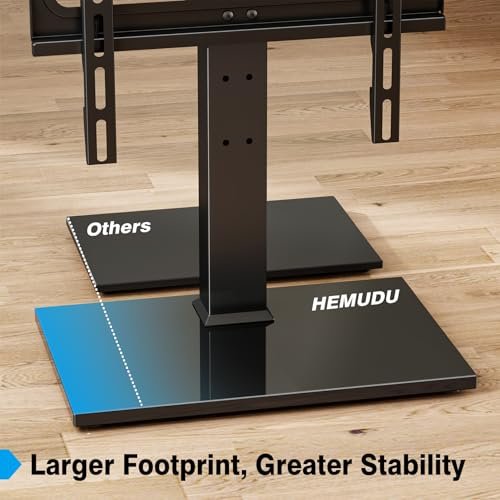 Universal TV Stand Hemudu Review Height Adjustable Tabletop Mount for 27-60 Inch TVs Universal TV Stand Hemudu Review Height Adjustable Tabletop Mount for 27-60 Inch TVs