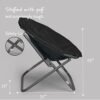 Urban Lifestyle Faux Fur Saucer Chair Review Best Cozy Foldable Folding Chair for Dorms