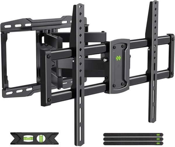 USX Mount Full Motion TV Wall Mount for 42-85 inch, TV Mount Swivel and Tilt,Wall Mount Bracket with Dual Articulating Arms Up to 132lbs, VESA 600x400mm, 16" Wood Studs, UL... USX Mount Full Motion TV Wall Mount for 42-85 inch, TV Mount Swivel and Tilt,Wall Mount Bracket with Dual Articulating Arms Up to 132lbs, VESA 600x400mm, 16" Wood Studs, UL...