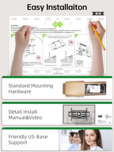 USX MOUNT Full Motion TV Wall Mount Review Best for 42 to 86 Inch TVs USX MOUNT Full Motion TV Wall Mount Review Best for 42 to 86 Inch TVs
