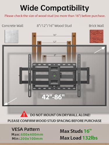 USX MOUNT Full Motion TV Wall Mount Review Best for 42 to 86 Inch TVs USX MOUNT Full Motion TV Wall Mount Review Best for 42 to 86 Inch TVs