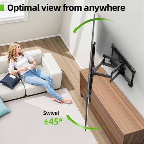 USX MOUNT Full Motion TV Wall Mount Review for 42-80 Inch TVs with Swivel and Tilt USX MOUNT Full Motion TV Wall Mount Review for 42-80 Inch TVs with Swivel and Tilt