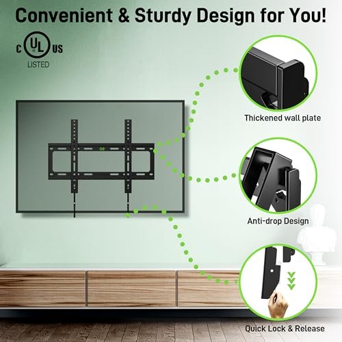 USX MOUNT TV Wall Mount Review for Best Low Profile 26-60 Inch TVs USX MOUNT TV Wall Mount Review for Best Low Profile 26-60 Inch TVs