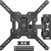 USX MOUNT UL Listed Full Motion TV Mount, Swivel Articulating Tilt TV Wall Mount for 26-55Inch LED, 4K, Wall Mount Bracket with VESA 400x400mm Up to 77lbs, Perfect Center Design... USX MOUNT UL Listed Full Motion TV Mount, Swivel Articulating Tilt TV Wall Mount for 26-55Inch LED, 4K, Wall Mount Bracket with VESA 400x400mm Up to 77lbs, Perfect Center Design...