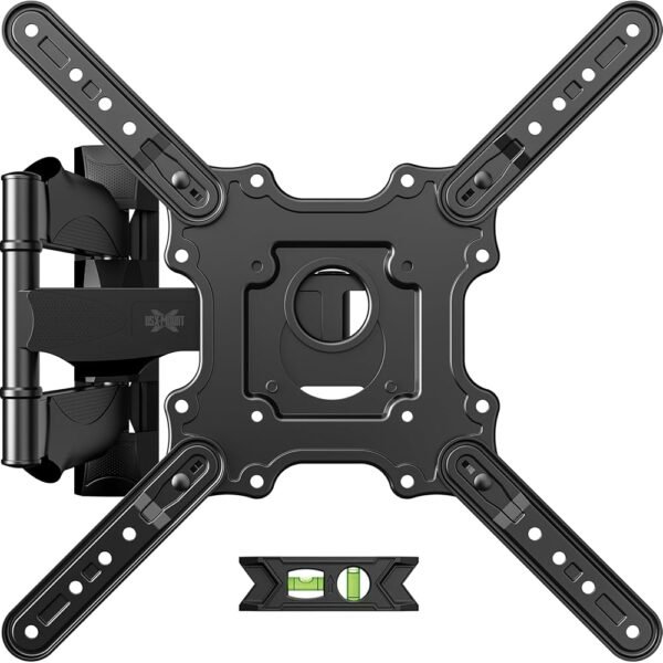 USX Mount UL Listed TV Wall Mount for Most 26-60 Inch TVs, TV Mount Rotating Swivel Tilt Center Corner Design on Single Stud, TV Brackets for Wall Mount Up to 77 lbs Max VESA... USX Mount UL Listed TV Wall Mount for Most 26-60 Inch TVs, TV Mount Rotating Swivel Tilt Center Corner Design on Single Stud, TV Brackets for Wall Mount Up to 77 lbs Max VESA...
