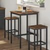 VASAGLE Bar Table Review Versatile Rustic Brown High Top Pub Table for Small Spaces VASAGLE Bar Table Review Versatile Rustic Brown High Top Pub Table for Small Spaces