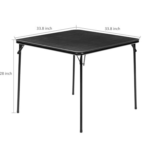 VECELO Folding Table Review Portable 34 Inch PU Padded Foldable Table for Indoor Outdoor Use VECELO Folding Table Review Portable 34 Inch PU Padded Foldable Table for Indoor Outdoor Use