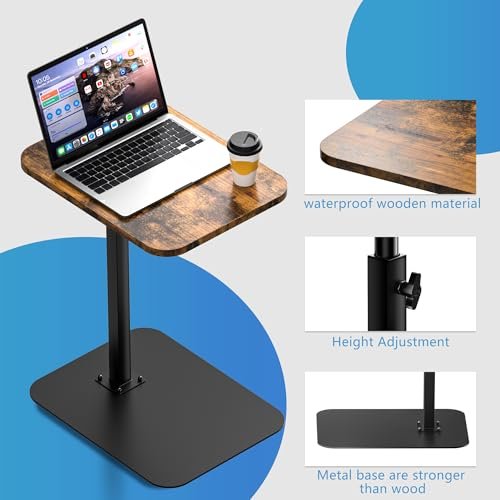 Versatile Side Table Sofa Tray Review HzTinT Adjustable Height Swivel TV Tray Versatile Side Table Sofa Tray Review HzTinT Adjustable Height Swivel TV Tray