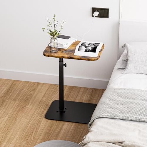 Versatile Side Table Sofa Tray Review HzTinT Adjustable Height Swivel TV Tray Versatile Side Table Sofa Tray Review HzTinT Adjustable Height Swivel TV Tray