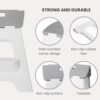 Vigar Compact Folding Step Stool Review Lightweight Durable Two Step Stool Vigar Compact Folding Step Stool Review Lightweight Durable Two Step Stool