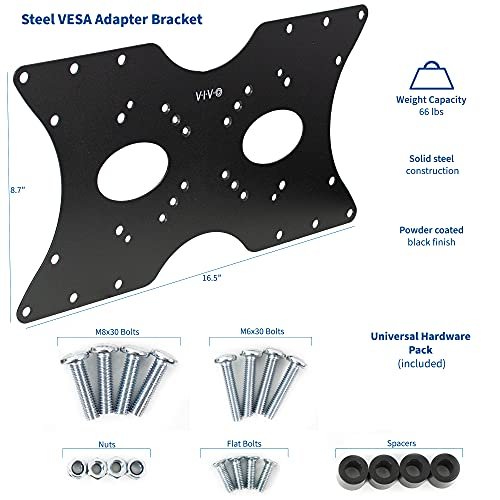 VIVO TV Mount Adapter Plate Review Best Steel VESA Bracket for 32 to 55 Inch Screens