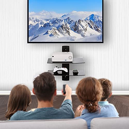 WALI Floating Entertainment Center Shelves Review Modern Design and Cable Management WALI Floating Entertainment Center Shelves Review Modern Design and Cable Management