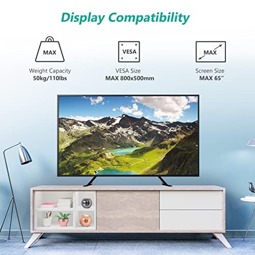 WALI TV Stand Review for 22-65 Inch TVs Tabletop Mount Stability Tested WALI TV Stand Review for 22-65 Inch TVs Tabletop Mount Stability Tested