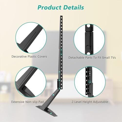 WALI TV Stand Review for 22-65 Inch TVs Tabletop Mount Stability Tested WALI TV Stand Review for 22-65 Inch TVs Tabletop Mount Stability Tested
