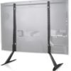 WALI Universal TV Stand 55 inch TV, TV Stand Mount for 22-65 Inch LCD Flat Screen TVs, Table Top TV Stands Holds up to 110lbs Mounting Holes up to 800 by 500mm (TVS001), Black WALI Universal TV Stand 55 inch TV, TV Stand Mount for 22-65 Inch LCD Flat Screen TVs, Table Top TV Stands Holds up to 110lbs Mounting Holes up to 800 by 500mm (TVS001), Black
