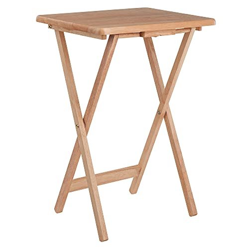 Winsome Alex TV Trays Review Durable Natural Wood Foldable Snack Tables Winsome Alex TV Trays Review Durable Natural Wood Foldable Snack Tables