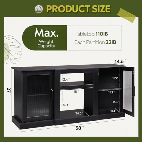 WLIVE Retro TV Stand 58 Inch Review Spacious Storage and Vintage Charm WLIVE Retro TV Stand 58 Inch Review Spacious Storage and Vintage Charm