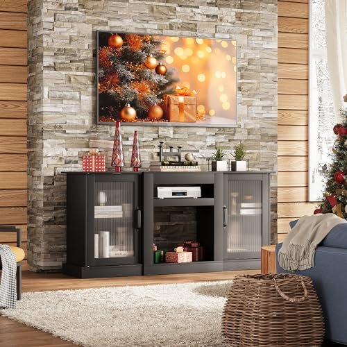 WLIVE Retro TV Stand 58 Inch Review Spacious Storage and Vintage Charm WLIVE Retro TV Stand 58 Inch Review Spacious Storage and Vintage Charm