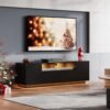 WLIVE TV Stand Review Best Entertainment Center for 65 Inch TVs with LED Lighting WLIVE TV Stand Review Best Entertainment Center for 65 Inch TVs with LED Lighting