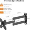 XINLEI TV Wall Mount Review Best Full Motion Bracket for 13 to 32 Inch TVs