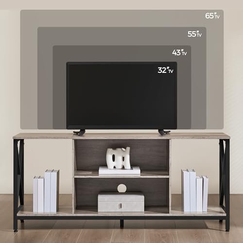 Yaheetech 55 Inch TV Stand Review Best Entertainment Center for Stability and Storage